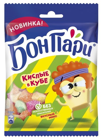 Бон Пари Суфле Бон Пари, Кислые в кубе, 65гр 12368180