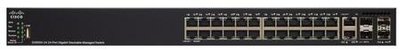 Cisco Коммутатор [SG550X-24-K9-EU] Cisco SB SG550X-24 24-port Gigabit Stackable Switch SG550X-24-K9-EU