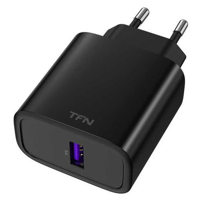 TFN Сетевое зарядное устройство TFN Rapid, USB, 5A, черный TFN-WCRPD01 