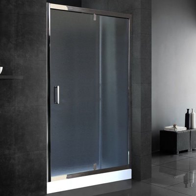 Royal Bath Душевая дверь Royal Bath HV RB140HV-C-CH 140 без поддона профиль Хром стекло рифленое RB140HV-C-CH