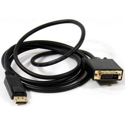 Vcom Видеокабель VCOM DisplayPort (M) - DVI (M), 1.8м (CG606-1.8M) 