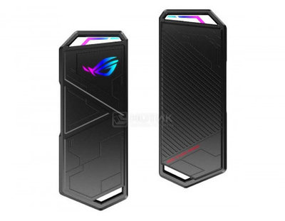 ASUS Внешний бокс для SSD M.2 PCIe (NVMe) ASUS ROG STRIX ARION ESD-S1C USB Type-C, Черный ESD-S1C/BLK/G/AS ESD-S1C/BLK/G/AS