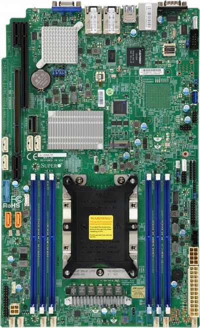 Supermicro Материнская плата Supermicro MBD-X11SPW-TF-O Socket 3647 C622 6xDDR4 1xPCI-E 8x 10 WIO Retail MBD-X11SPW-TF-O