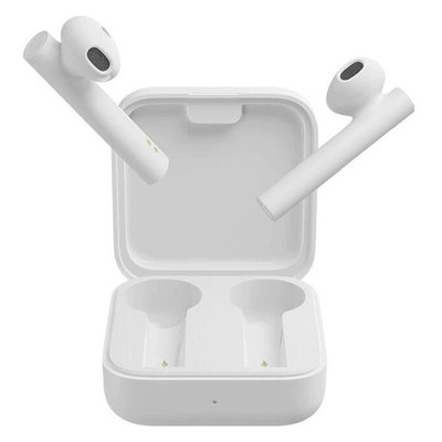 Xiaomi Наушники с микрофоном XIAOMI Mi True Wireless Earphones 2 Basic, Bluetooth, вкладыши, белый [bhr4089gl] BHR4089GL