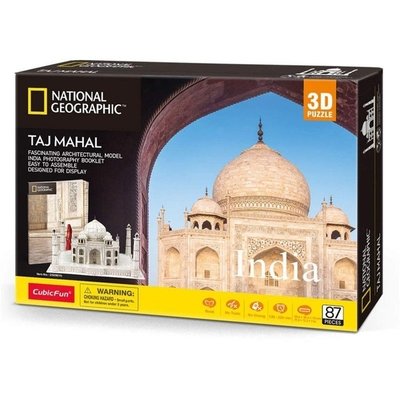 CubicFun Пазл 3D CubicFun National Geographic Тадж Махал, 87 эл. (DS0981h) DS0981h