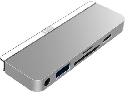 HyperDrive USB-хаб BAR HyperDrive 6-in-1 USB-C HD22E-SILVER
