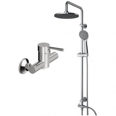 Dorff Душевая система Dorff Norma D0711020 Хром Серый D0711020