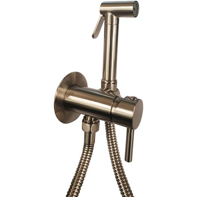 Paffoni Гигиенический душ со смесителем Paffoni Tweet Round ZDUP110ST Сталь 239712