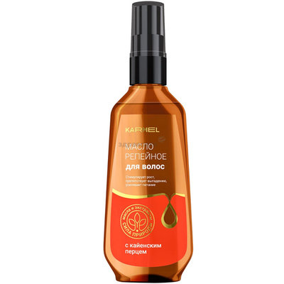 ООО Форвард Масло репейное для волос с кайенским перцем КARMEL, 100 мл ООО Форвард 1251033