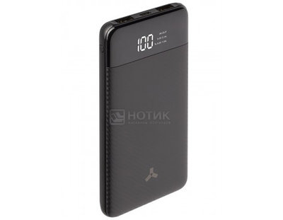 AccesStyle Внешний аккумулятор Accesstyle Seashell 10PD, 10000 мАч, 5В/2.1А, 2xUSB, USB Type-C, Серый, Seashell 10PD Seashell 10PD