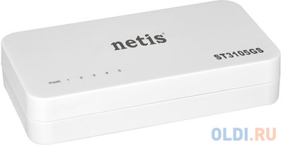 Netis Коммутатор Netis ST3105GS 5 портов 10/100/1000Mbps ST3105GS