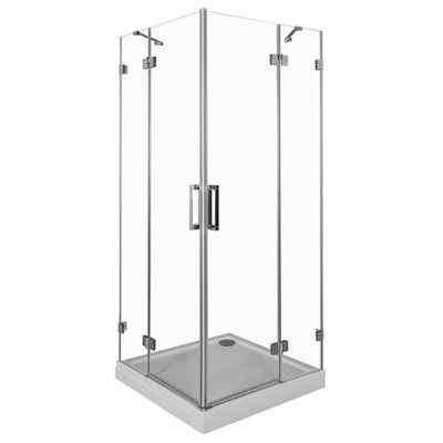 Aquanet Душевой уголок Aquanet Beta Cube NWD1242 100x100 Профиль хром, стекло прозрачное 185421