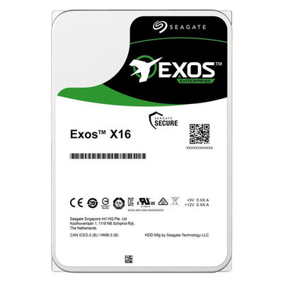 Seagate Жесткий диск Seagate Original SAS 3.0 14Tb Exos X16 (7200rpm) 256Mb 3.5" ST14000NM002G 