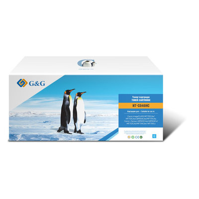 G&G Картридж G&G , голубой NT-C046HC 