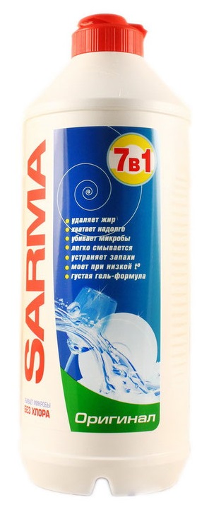Sarma Средство для мытья посуды Sarma "Оригинал" 7-в-1, 500мл 6062*