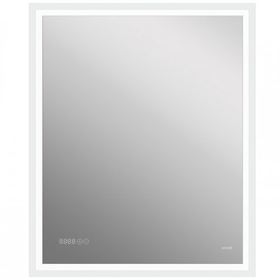 Cersanit Зеркало Cersanit Led 080 Design 70 LU-LED080*70-p-Os с подсветкой с часами и подогревом LU-LED080*70-p-Os