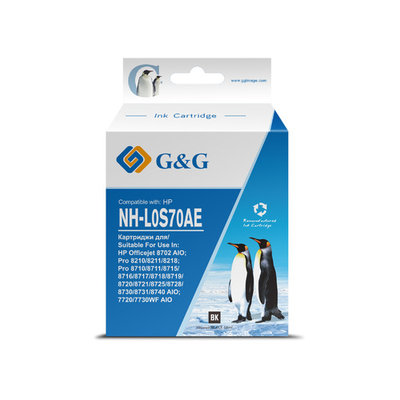 G&G Картридж G&G , L0S70AE, черный NH-L0S70AE 