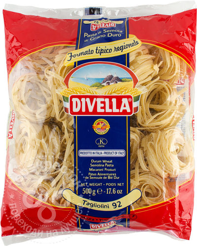 Divella Макароны Divella Tagliolini гнезда 500г 