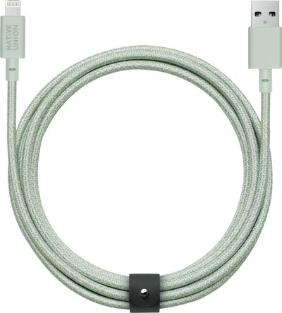Native Union Кабель Belt Native Union USB-A to Lightning BELT-L-GRN-3-NP