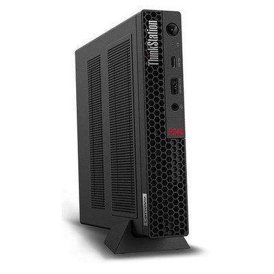 Lenovo Рабочая станция LENOVO ThinkStation P340 tiny, Intel Core i7 10700T, DDR4 16ГБ, 256ГБ(SSD), NVIDIA Quadro P620 - 2048 Мб, Windows 10 Professional, черный [30df0028ru] 30DF0028RU