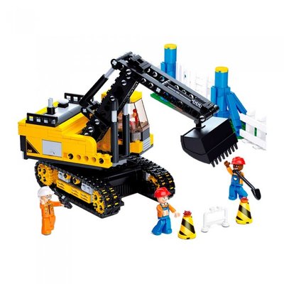 Sluban Конструктор Sluban Экскаватор (614 деталей) M38-B0551