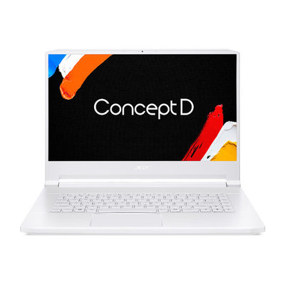 Acer Ноутбук ACER ConceptD 7 Pro CN715-71P-79LW, 15.6", IPS, Intel Core i7 9750H 16ГБ, 512ГБ + 512ГБ SSD, nVidia Quadro RTX 3000 - 6144 Мб, Windows 10 Professional, , белый NX.C59ER.003 