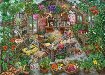 Ravensburger Пазлы Ravensburger Оранжерея, 368 элементов Пазл-квест Оранжерея (368 элементов) 16530