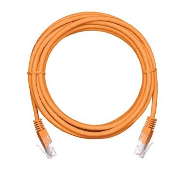 Netlan Кабель патч-корд Netlan EC-PC4UD55B-BC-PVC-005-OR-10 
