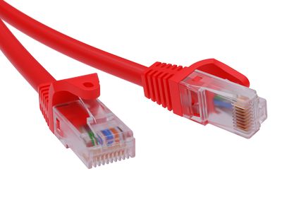 DKC Кабель патч-корд UTP 5e кат. 0,5м. DKC RN5EUU4505RD DKC RN5EUU4505RD