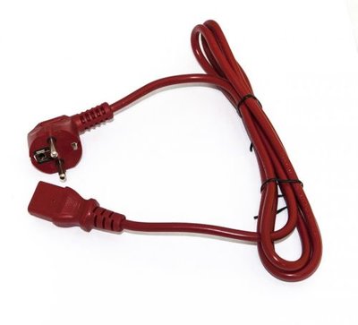 Hyperline Кабель питания Hyperline PWC-IEC13-SHM-3.0-RD 