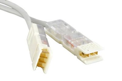 Hyperline Кабель патч-корд UTP тип 110, 5 кат. 2 пары, 2м. Hyperline PC-110-110-2P-C5-2M-LSZH-GY 