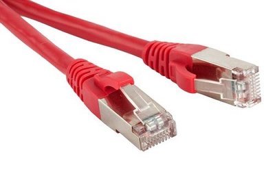 Hyperline Кабель патч-корд FTP 5e кат. 3м. Hyperline PC-LPM-STP-RJ45-RJ45-C5e-3M-LSZH-RD 