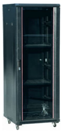 W&T Шкаф напольный 19", 25U W&T C2560100BWT 