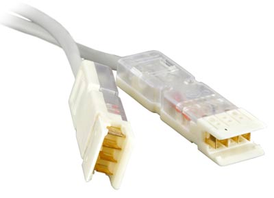 Hyperline Кабель патч-корд UTP тип 110, 5е кат. 2 пары, 1м. Hyperline PC-110-110-2P-C5-1M-GY 