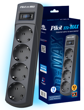 Zis Сетевой фильтр ZIS Pilot m-Max Pilot m-Max 7M