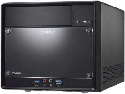 Shuttle Платформа Shuttle H110, LGA1151, 2xDDR4(2133M), SATA-III, 4xUSB 3.0, M.2, 5.1HD, HDMI+DP, GLan, 300W PSU, noOS, RTL SH110R4 