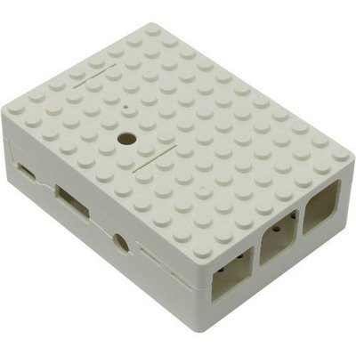 ACD Корпус ACD white ABS Plastic Building Block case for Raspberry Pi 3 B RA181 
