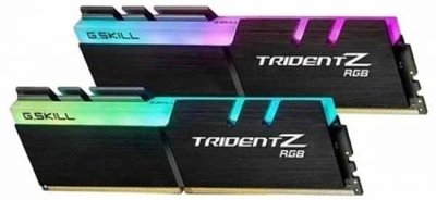 G.Skill Модуль памяти DDR4 32GB (2*16GB) G.Skill Trident Z RGB PC4-25600 3200MHz CL14 XMP 1.35V F4-3200C14D-32GTZR 