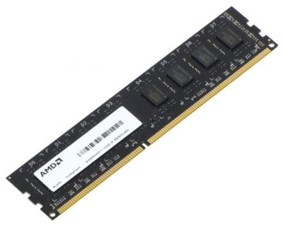 Amd Модуль памяти DDR3 2GB AMD 1600MHz, PC3-12800, CL11, 1.35V, Non-ECC, RTL R532G1601U1SL-U 