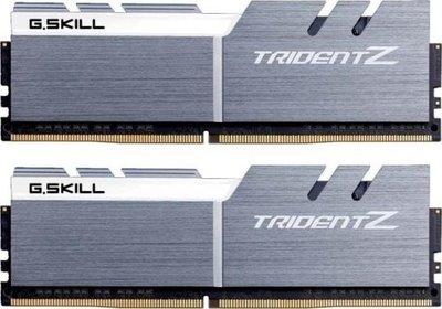 G.Skill Модуль памяти DDR4 32GB (2*16GB) G.Skill Trident Z PC4-32000 4000MHz CL19 1.35V Silver-White F4-4000C19D-32GTZSW 