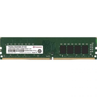 Transcend Модуль памяти DDR4 16GB Transcend 2666MHz Non-ECC CL19 TS2GLH64V6B 