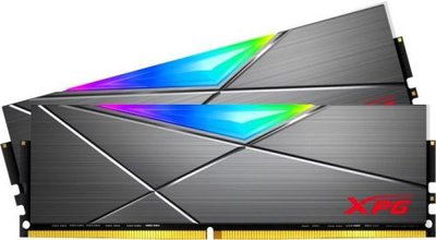 Adata Модуль памяти DDR4 16GB (2*8GB) ADATA tungsten grey 3200MHz AX4U320038G16A-DT50 
