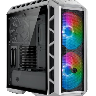 Cooler Master Корпус eATX Cooler Master белый, без БП, с окном, 2*USB 3.0, 2*USB 2.0, audio MasterCase H500P Mesh ARGB MCM-H500P-WGNN-S01