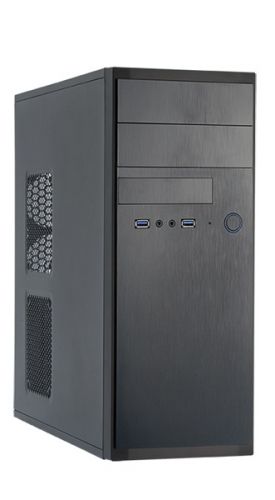 Chieftec Корпус ATX Chieftec Elox, черный, без БП, 2хUSB 3.0, аудио HQ-01B-OP 