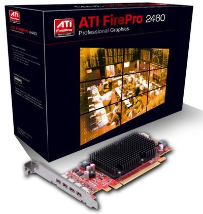 Amd Видеокарта PCI-E AMD 100-505850 512MB GDDR5 64bit 4xMini DisplayPort Passive Low Profile PCI-E 16x 2.1 RTL (100-505969) FirePro 2460 100-505850