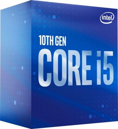 Intel Процессор Intel BX8070110500 Comet Lake 6C/12T 3.1-4.5GHz (LGA1200, DMI 8GT/s, L3 12MB, UHD Graphics 630 1.15GHz, 14nm, 65W) box Core i5-10500 BX8070110500