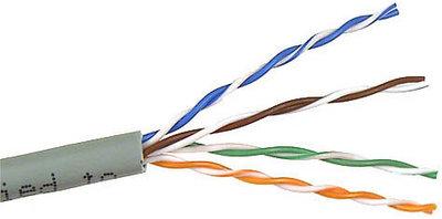TWT Кабель витая пара UTP 5e кат. 4 пары TWT TWT-5EUTP-XS 