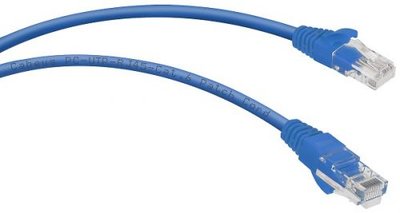 Cabeus Кабель патч-корд UTP 6 кат. 1м. Cabeus PC-UTP-RJ45-Cat.6-1m-BL 