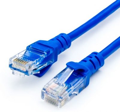 ATcom Кабель патч-корд UTP 5e кат. 1м. Atcom AT9160 