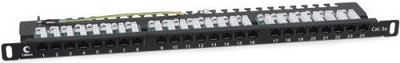 Cabeus Патч-панель Cabeus PLHD-24-Cat.5e-Dual-90-0,5U 